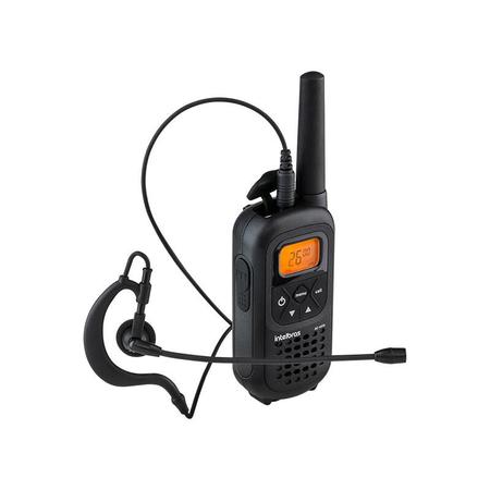Imagem de Fone p1 p/ radio comunicador com microfone hc 20 preto intelbras