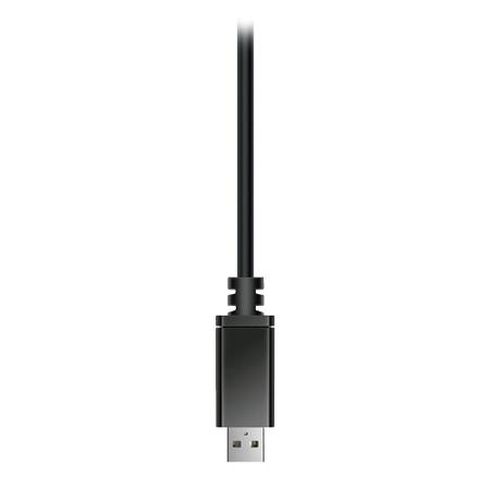 Imagem de Fone USB Com Microfone C3Tech PH-340BK Preto