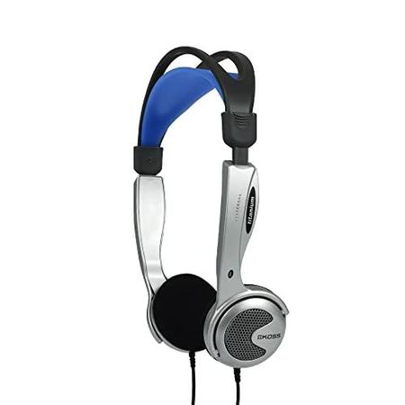 Imagem de Fones de ouvido portáteis Koss KTXPRO1 Titanium com controle de volume, embalagem única e padrão