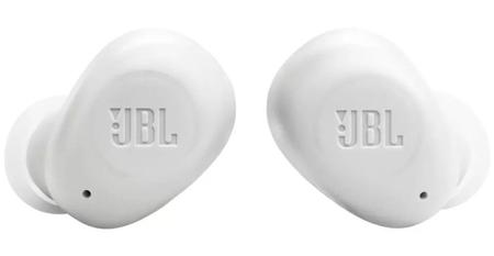 Imagem de Fones de Ouvido Sem Fio TWS JBL Wave Buds Bluetooth - Branco - JBLWBUDSWHT