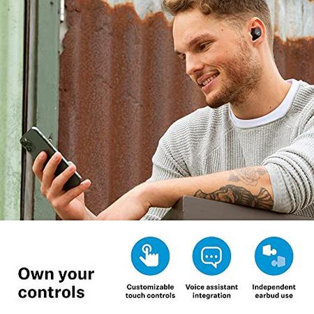 Imagem de Fones de ouvido True Wireless - Bluetooth, intra-auriculares
