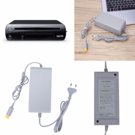 Imagem de Fonte 110v-240v Bivolt Nintendo Wii U - Ac Adaptador Cinza