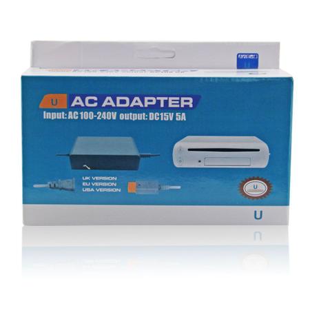 Imagem de Fonte 110v-240v Bivolt Nintendo Wii U - Ac Adaptador Cinza