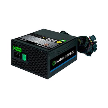 Fonte Gamemax 500W 80 Plus Bronze - GMX GM500 O&M