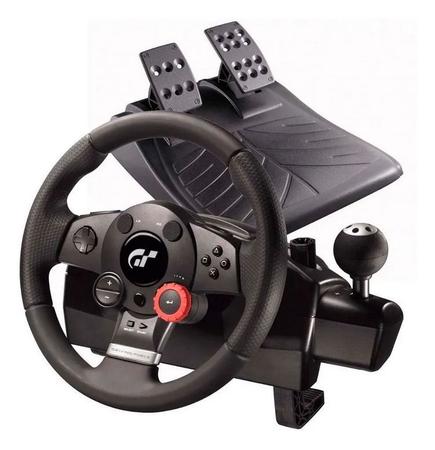 Volante Momo Racing Force Feedback Wheel p/ PC - Logitech - Controle  Simulador - Magazine Luiza