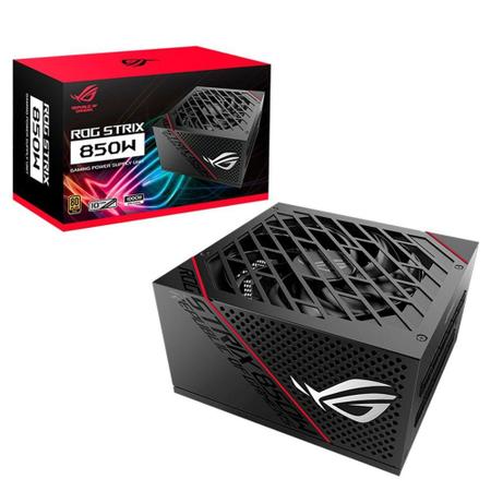 Imagem de Fonte Asus ROG-STRIX-850G, 850W, 80 Plus Gold, Full Modular - 90YE00A3-B0BA00