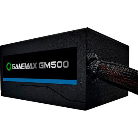 Fonte ATX - 500W - GAMEMAX GM500 - Branca - waz