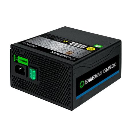 Fonte Gamer Gamemax Gm500 80 Plus Bronze 500W Branco - Fonte para  Computador - Magazine Luiza