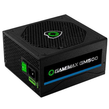 Fonte Alimentação Para Pc Atx Gamemax 500w Gm500 Pfc 80 Plus - R$ 230,3