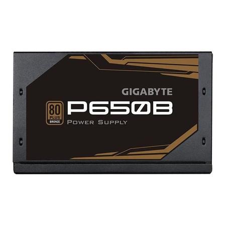 Imagem de Fonte Atx 650W 80 Plus Bronze Com Cabo Preto Gigabyte