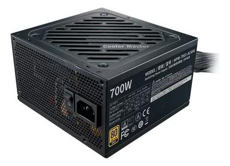 Imagem de Fonte ATX 700w Real Cooler Master 80 Plus Gold MPW-7001