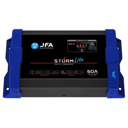 Imagem de Fonte Carregador Automotivo JFA 60a Storm Lite Bivolt Automático