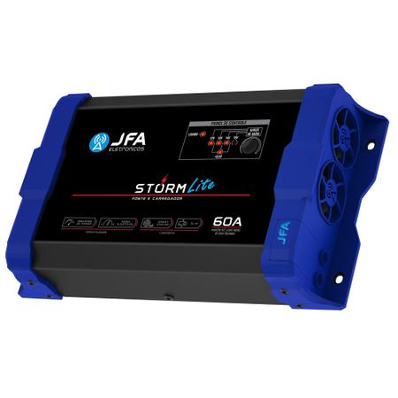 Imagem de Fonte Carregador Automotivo JFA 60a Storm Lite Bivolt Automático