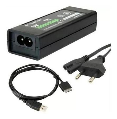 Imagem de Fonte Carregador Bivolt 100-240V +Cabo Usb Para Psp Go N1000