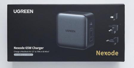 Imagem de Fonte Carregador De Viagem Nexode 65W Charger Adaptadores