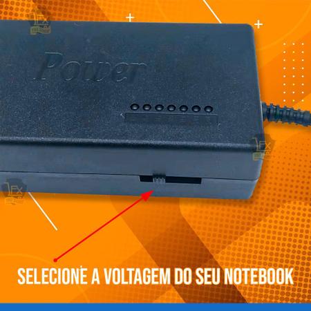 Imagem de Fonte Carregador Universal Notebook Laptop Cce Positivo Acer