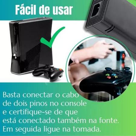 Fonte de Alimentação para Video Game Xbox 360 Super Slim 135W