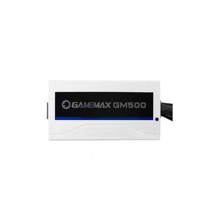GM500 BLACK - Fonte de Alimentação Gamemax GM500 500W Box 80 Plus Bronze  C/PFC PRETA