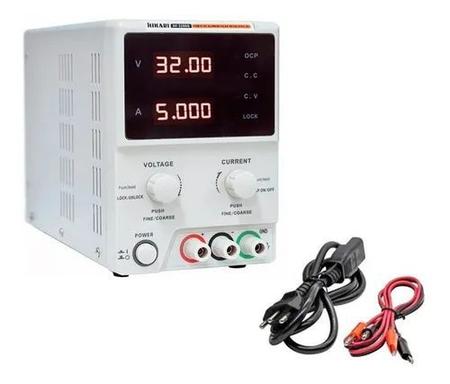 Imagem de Fonte de Alimentação Hikari 3205S DC 32V 5A Digital HF Variável