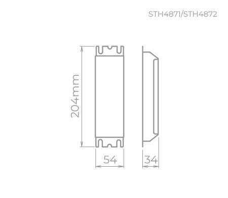 Imagem de Fonte Dimerizável 12V 75W Para Fita Led