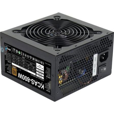 Imagem de Fonte Gamer ATX KCAS 800W 80 Plus Bronze APFC Aerocool