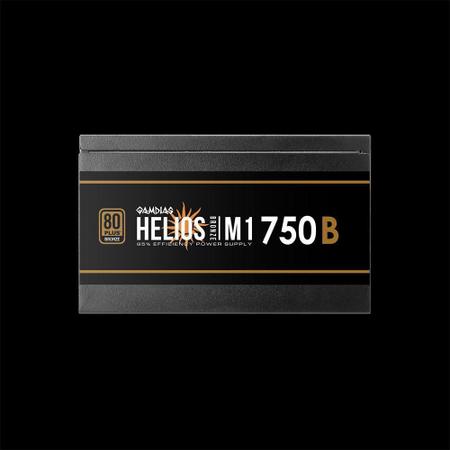 Imagem de Fonte Gamer Gamdias Helios 750W M1-750B 80 Plus Bronze