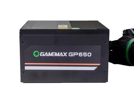 Fonte Alimentação Para Pc Gamemax Gp650 650w Black 100v/240v