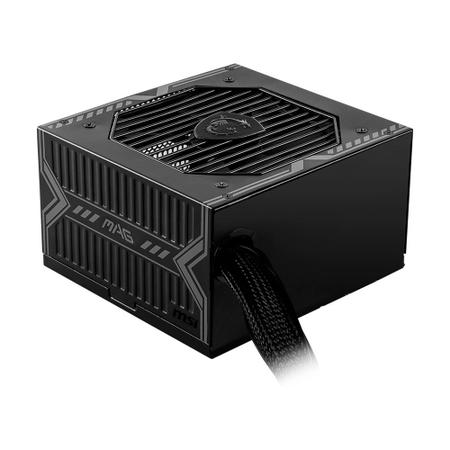 Imagem de Fonte MSI MAG A650BN, ATX, 650W, 80 PLUS Bronze, PFC Ativo, Entrada Bivolt, Preto - 306-7ZP2B22-CE0