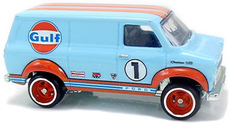 Hot wheels ford transit supervan best sale gulf