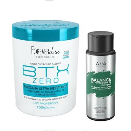 Imagem de Forever Botox Zero 1Kg + Wess Balance Shampoo250ml