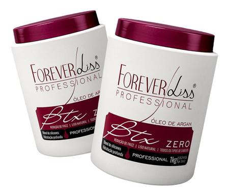 Forever Liss 02 Botox Capilar Argan Oil Zero 1Kg - Cuidados com o
