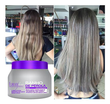 Imagem de Forever Liss Banho De Pérola 250g + Banho De Verniz 250g