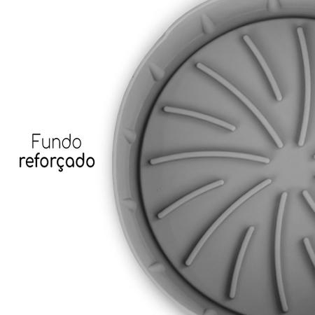 Imagem de Forma Airfryer Silicone Redonda Microondas Reutilizavel Top