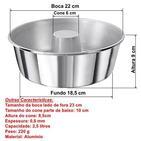 Forma de Silicone Para Doces Torta Pudim Bolo Cozinha Princesa Azul Kit 3  Unidades - ABMIDIA - Formas e Assadeiras - Magazine Luiza