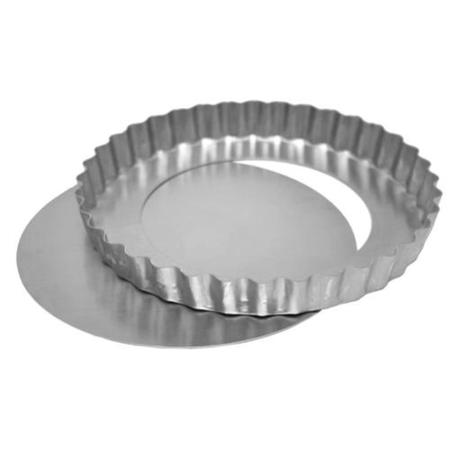 Imagem de Forma de alumínio para torta com fundo removível Doupan 13x3cm - 1428
