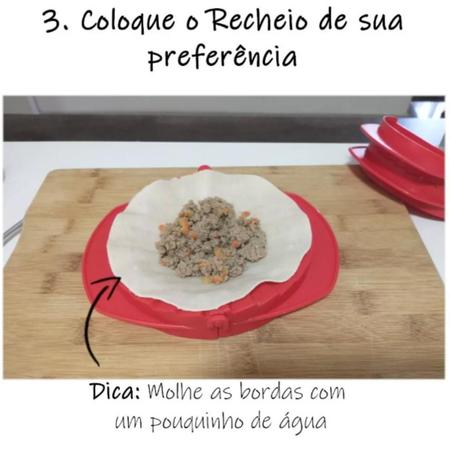 Imagem de Forma de Fechar Pastel - Kit 2 Formas com dois tamanhos