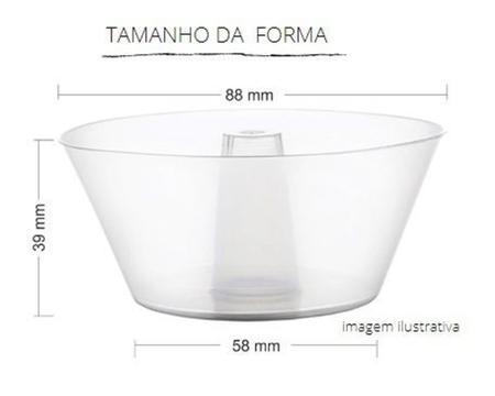 Forma Pudim 150ml ForneÁvel Com Tampa Pw-33twh Wer 10un