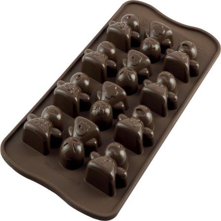 Imagem de Forma Em Silicone Mini Bombom Chocolate Mood Silikomart