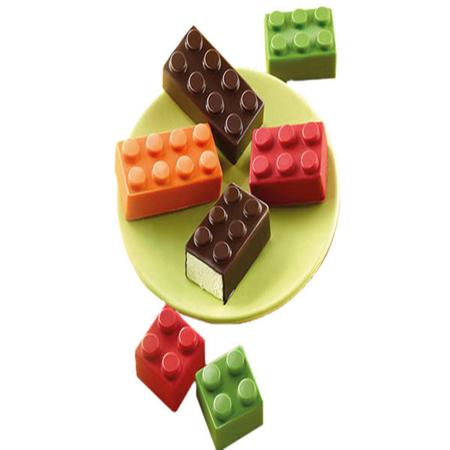 Imagem de Forma Molde Silicone Chocolate Bloco Confeitaria Silikomart