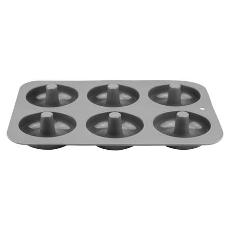 Imagem de Forma Para Mini Donuts Mini Pudins Silicone 6 Cavidades