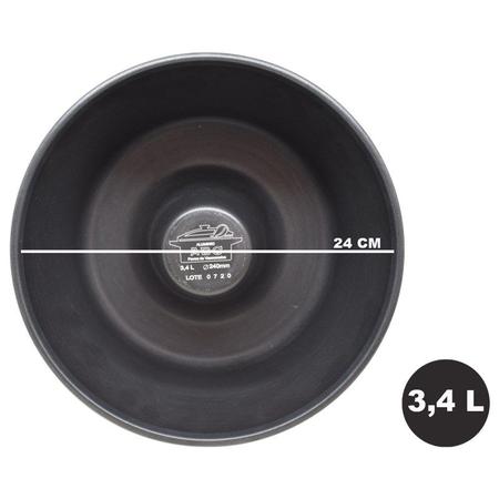 Imagem de Forma para pudim com tubo antiaderente 3,4l 24cm ø