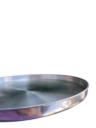 Forma Pizza Alumínio Polido N-40 2,1 Lts Docesar - ALUMÍNIOS DOCESAR Imagem de Forma Pizza Alumínio Polido N-40 2,1 Lts Docesar
