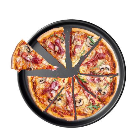 Imagem de Forma Pizza Assadeira Antiaderente Aço Carbono Assado Geral