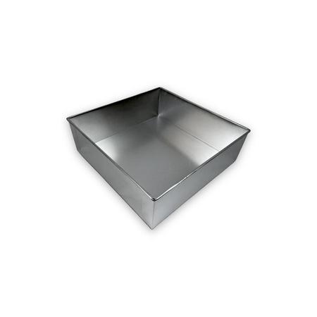 Imagem de Forma quadrada para bolo alta 35x35x10 alumínio