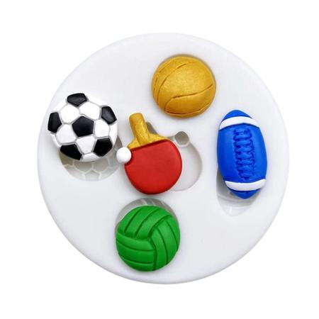 Bolas de resina para futebol, 2 peças, bola de mesa para jogos de