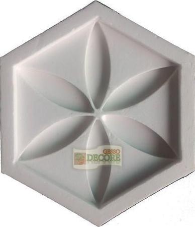 Imagem de Forma Silicone Revestimento 3D - 17 - Mini Flor 14x10