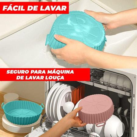 Forma Silicone redonda 19cm para Air Fryer Weck - Loja de utensílios  domésticos em São Paulo