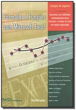 Imagem de Formulas E Funcoes Com Microsoft Excel - CIENCIA MODERNA