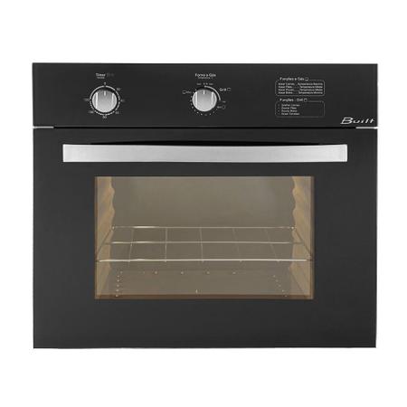 Imagem de Forno a Gás de Embutir 50 Litros Glass Acendimento Automático Built