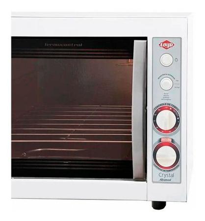 Imagem de Forno De Bancada Elétrico Layr Crystal Plus Advanced 46 Litros Branco 127v